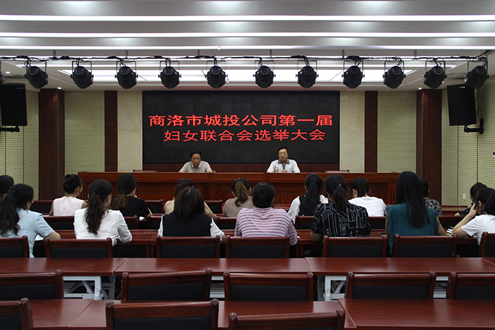 商洛市城投公司第一届妇女联合会选举大会