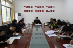 中共商洛市城投公司党支部支部书记述职评议会