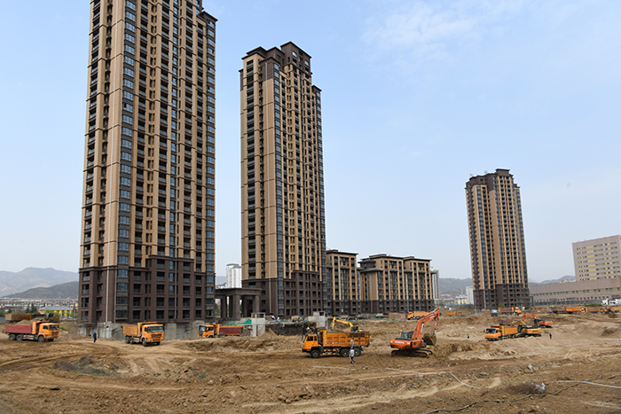 丹鹤绿洲二期工程全面吹响复工复产号角