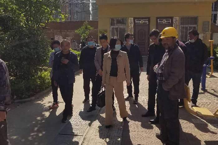 市城投物业公司负责陕西省地矿综合地质大队家属区“三供一业”维修改造项目 通过竣工验收