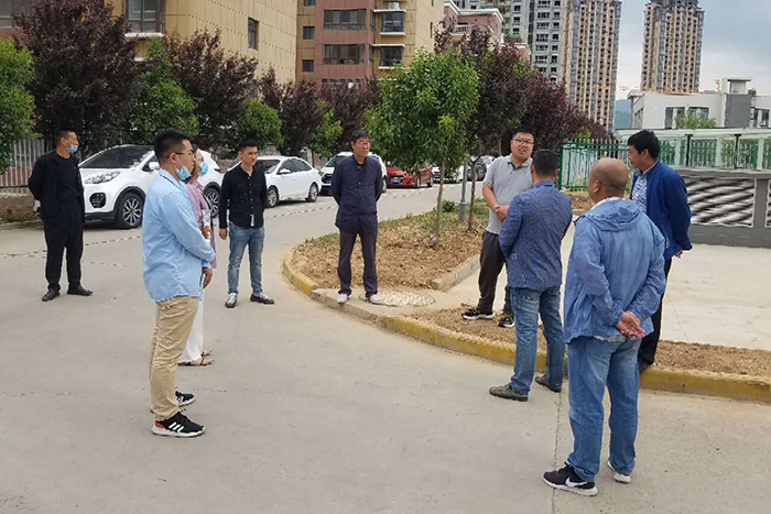 陕西省交通建设集团公司商界分公司商洛佳苑小区“三供一业”维修改造项目通过竣工验收