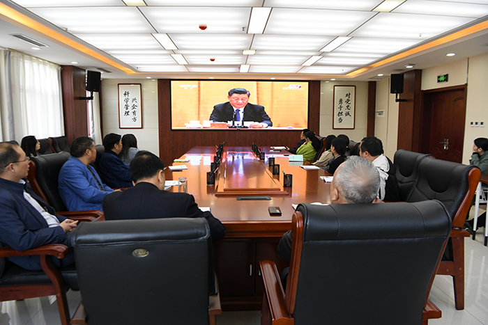 公司组织员工观看纪念中国人民志愿军抗美援朝出国作战70周年大会直播