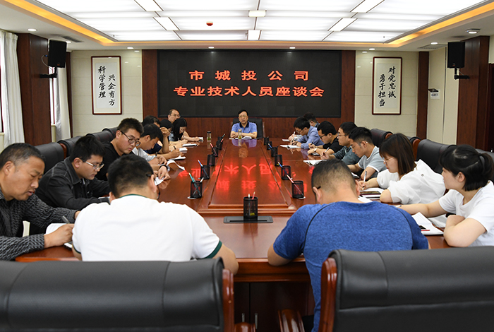 公司召开专业技术人员座谈会