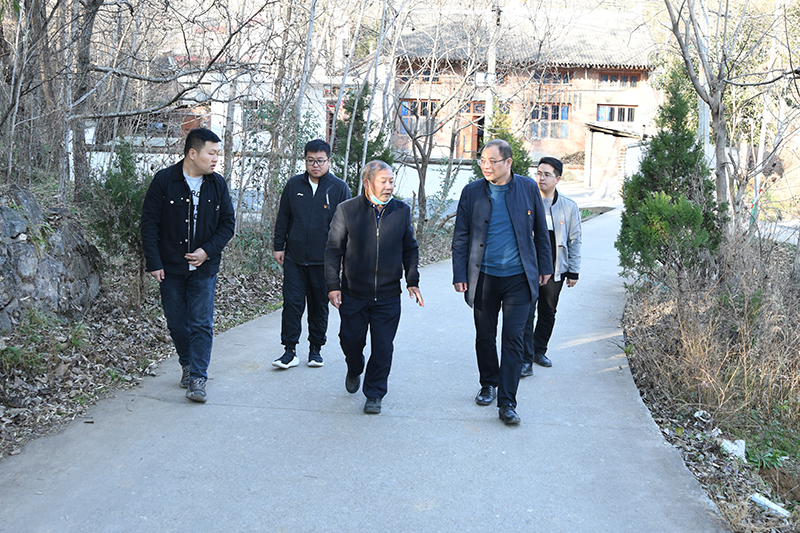 公司党总支组织开展“我为群众办实事 助民修路解民忧”主题党日活动